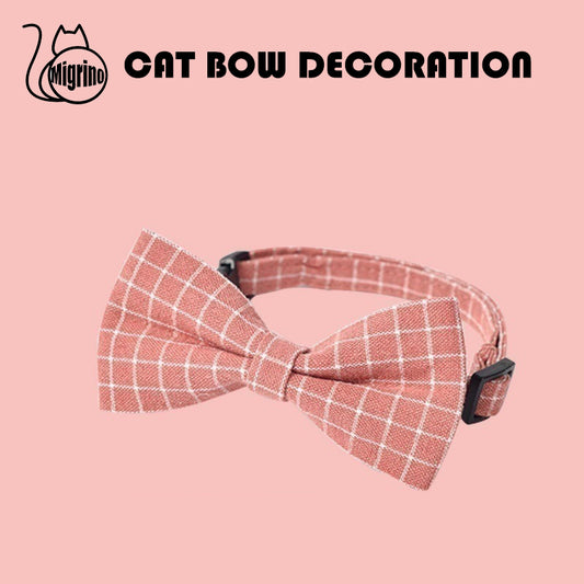 Migrino 2 pcs British Style Pet Dog Bow Tie Teddy Puppy Cat Small Dog Pet Accessories