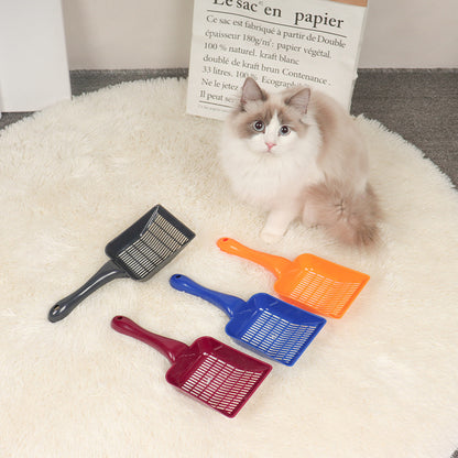 Migrino 2 pcs Pet Cleaning Tool Suitable for Bentonite and Other Cat Litter Pet Supplies Cat Poop Shovel