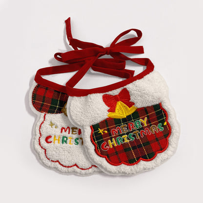 Cat 2-Pack Christmas Bibs Pet Accessories