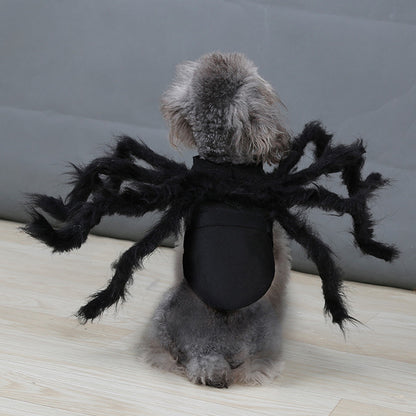 Migrino Halloween Spider Pet Transformation Party Funny Cat Dog Costumes