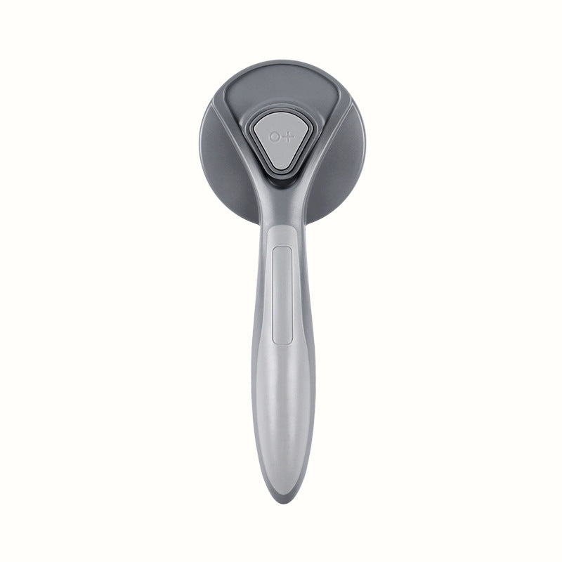 Migrino 2Pcs Pet Grooming Styling Comb One-click Hair Removal Non-slip Handle Floating Cat Dog Hair Removal